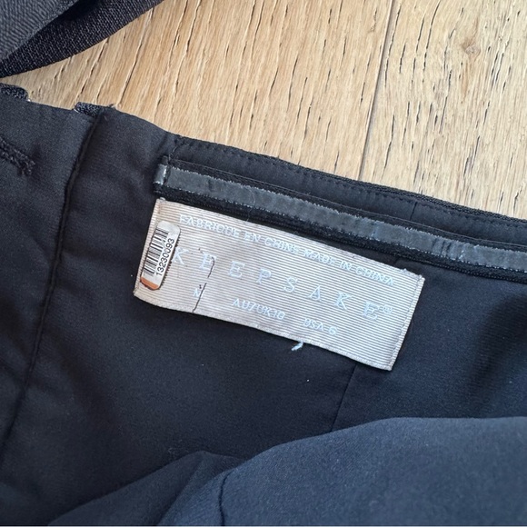 $5/$25 Keepsake The Label One Shoulder Twist Black Jumpsuit Size 6 Medium - Picture 12 of 15